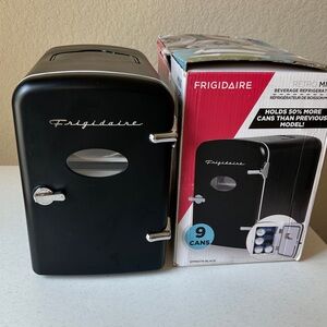 Frigidaire Black Mini Fridge 
New